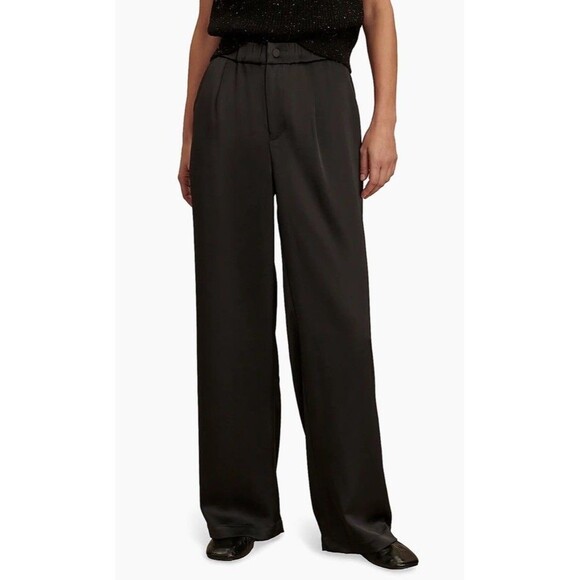 Varley Bryden 2.0 Wide Leg Women's Pants Black SZ L NWOT - Picture 2 of 11